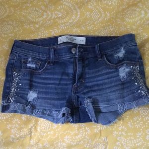 Abercrombie jean shorts